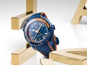 VS厂欧米茄海马全蓝陶瓷腕表，“碧海之蓝”震撼发布