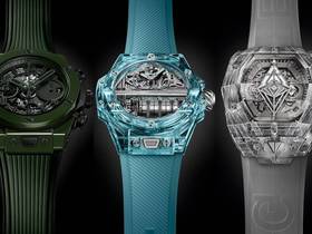 宇舶恒宝2024年新款手表，陶瓷蓝宝石材质是亮点