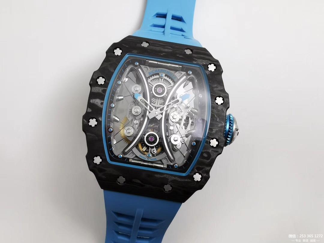 JB厂理查德米勒RM53-01陀飞轮蓝色款腕表